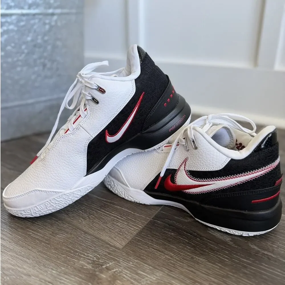 Nike LeBron NXXT Gen AMPD First Game White Red FJ1566-100 Men 10.5